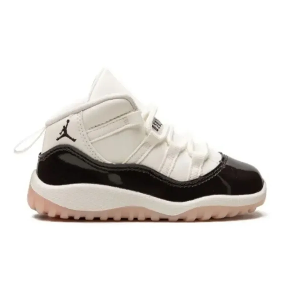 Nike Toddler Kids Air Jordan 11 Retro 'Neapolitan' Sneakers, Black White, Sz 9C